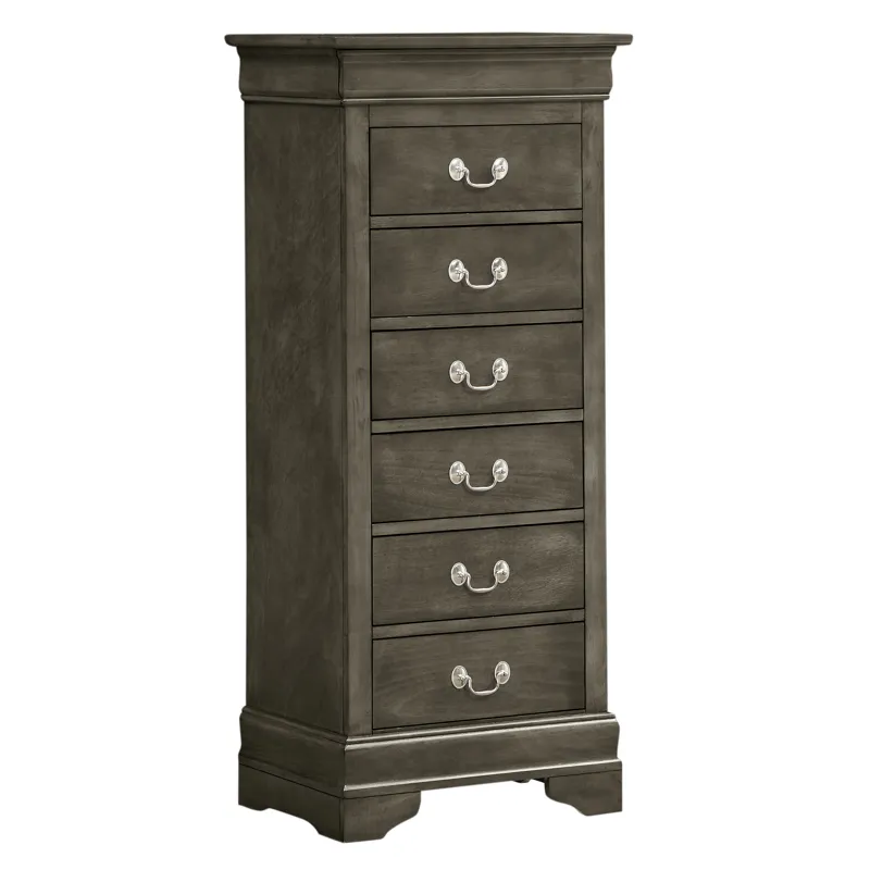 Louis Phillipe - G3105-LC Lingerie Chest - Gray