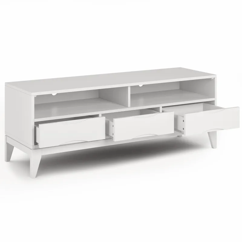 Harper - TV Media Stand - White