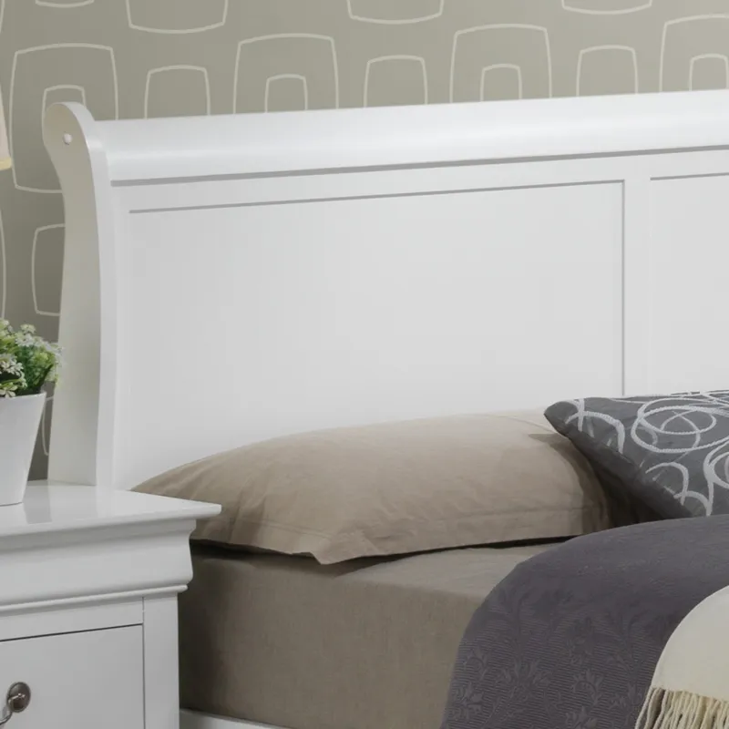 Louis Phillipe - G3190D-KSB2 King Storage Bed - White