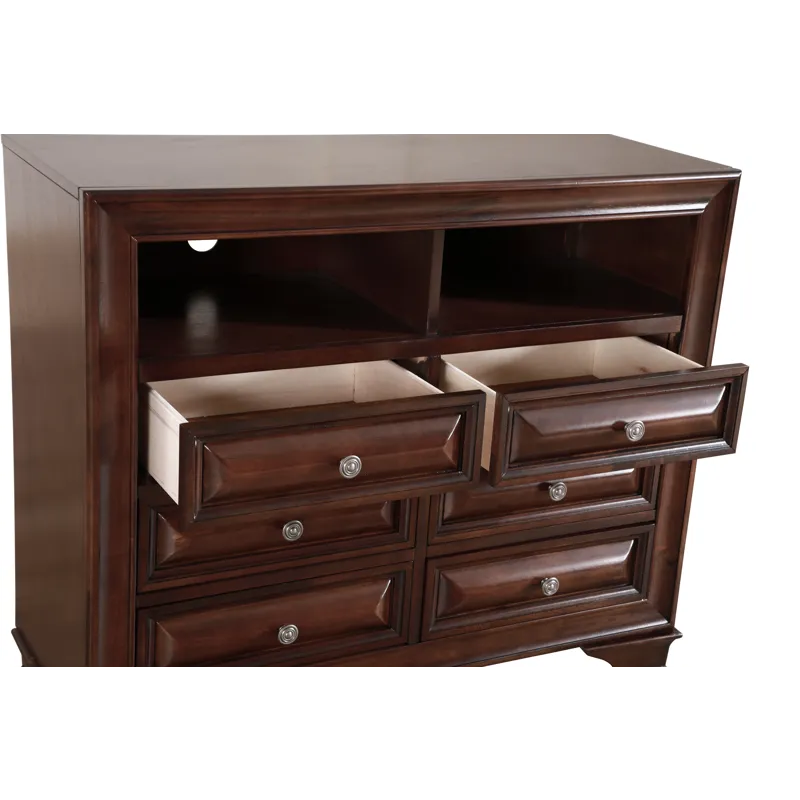 Lavita - G8875-TV TV Media Chest - Cappuccino