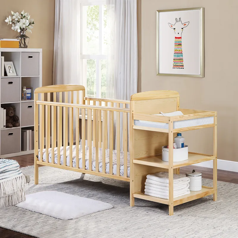 Ramsey - Crib / Changer Combo - Natural