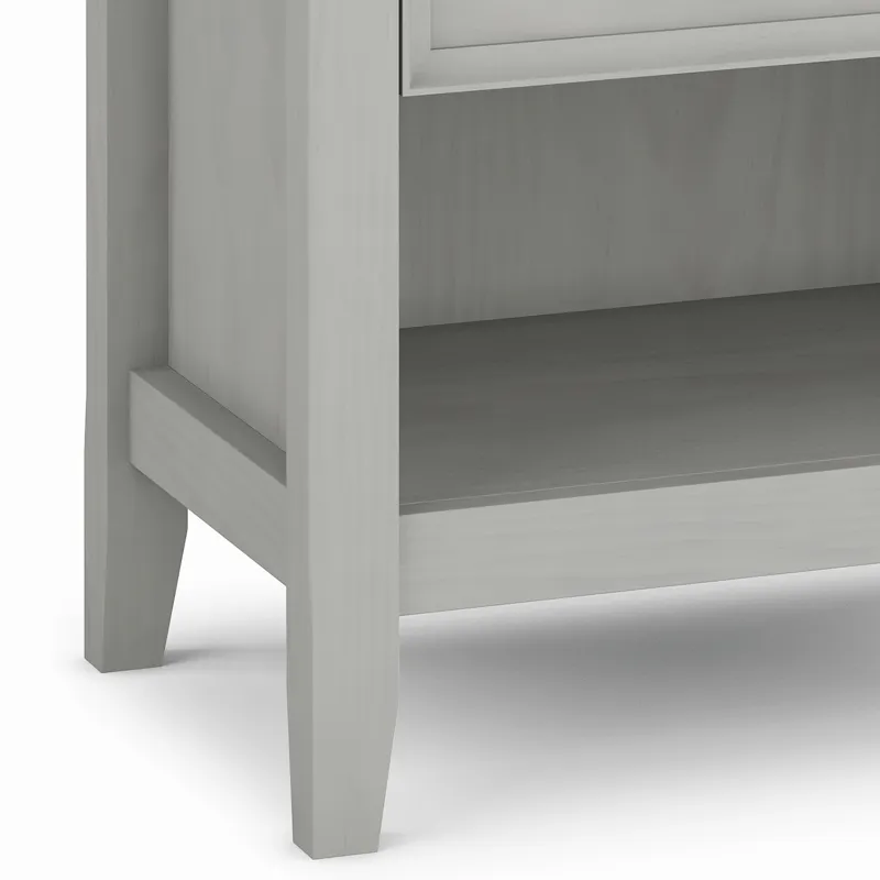 Amherst - Bedside Table - Fog Grey