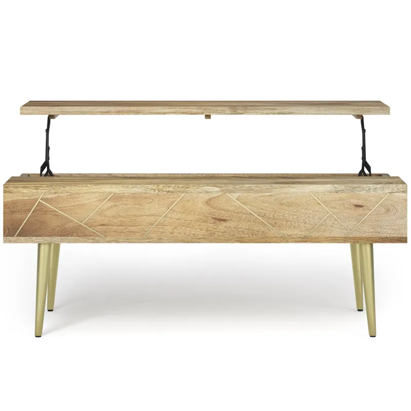Jager - Large Lift Top Coffee Table - Natural