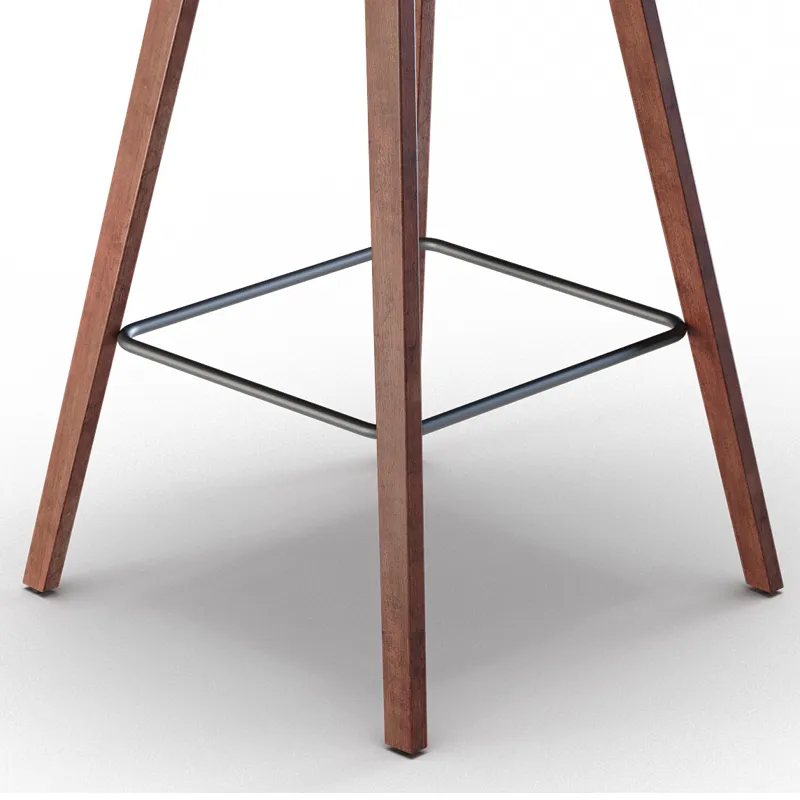 Addy - 26\" Counter Stool (Set of 2) - Distressed Brown