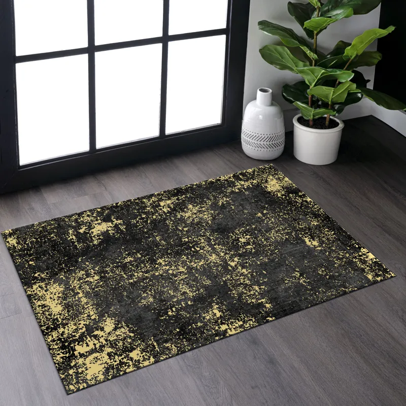 2\' x 3\' Machine Washable Area Rugs, Low-Pile, Non-Slip, Non-Shedding, Foldable, Kid & Pet Friendly