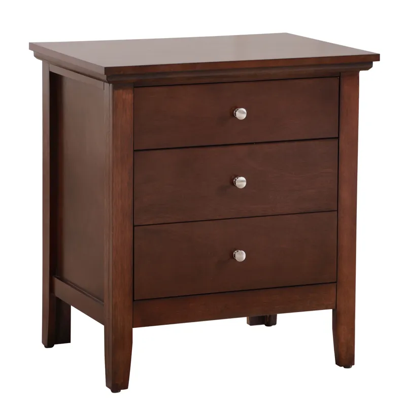 Hammond - G5425-N 3 Drawer Nightstand - Cappuccino
