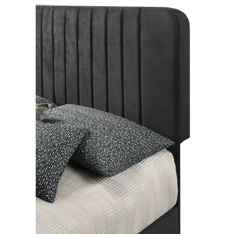 Lodi - G0407-QB-UP Queen Bed - Black
