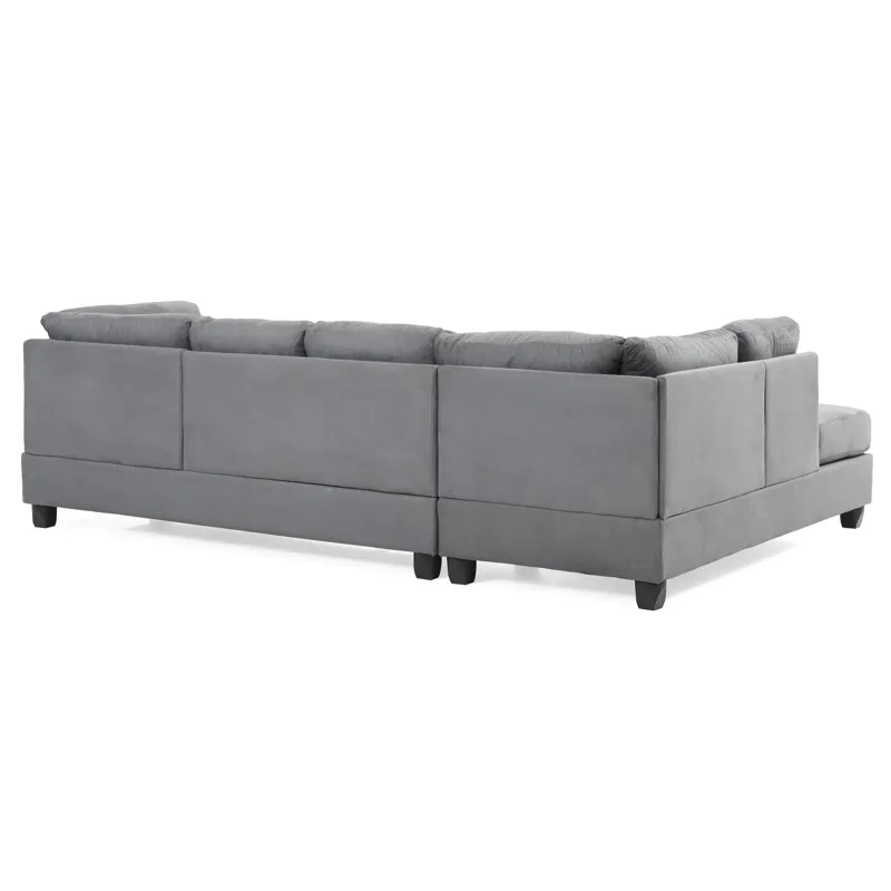 Malone - G633B-SC Sectional (3 Boxes) - Gray