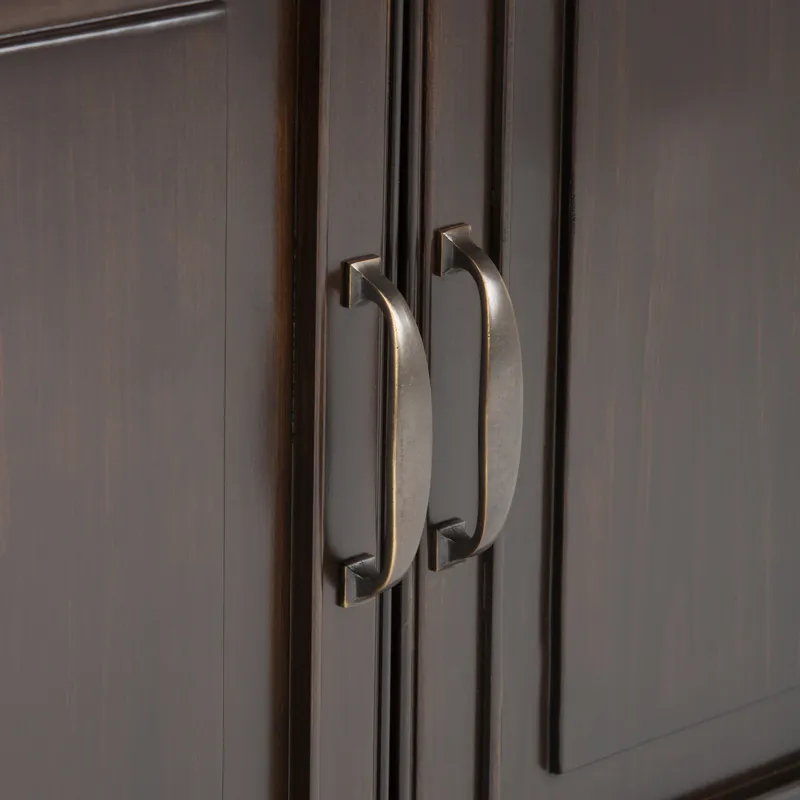 Connaught - Entryway Storage Cabinet - Dark Chestnut Brown