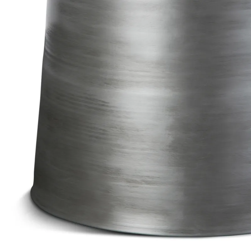 Toby - Metal Accent Table - Silver