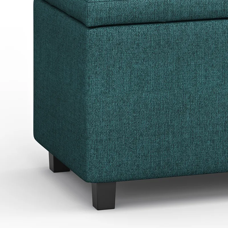 Cosmopolitan - Storage Ottoman - Teal