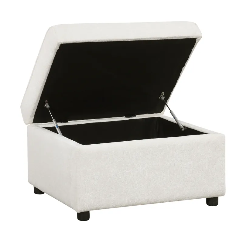 Sectional Sofa Pull-Out Sofa Bed Sleeper With A Storage Ottoman, Three Pillows And Charging Devices 