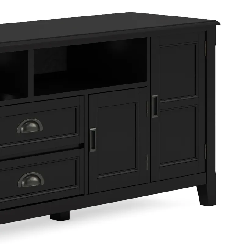 Burlington - 72\" TV Media Stand - Black