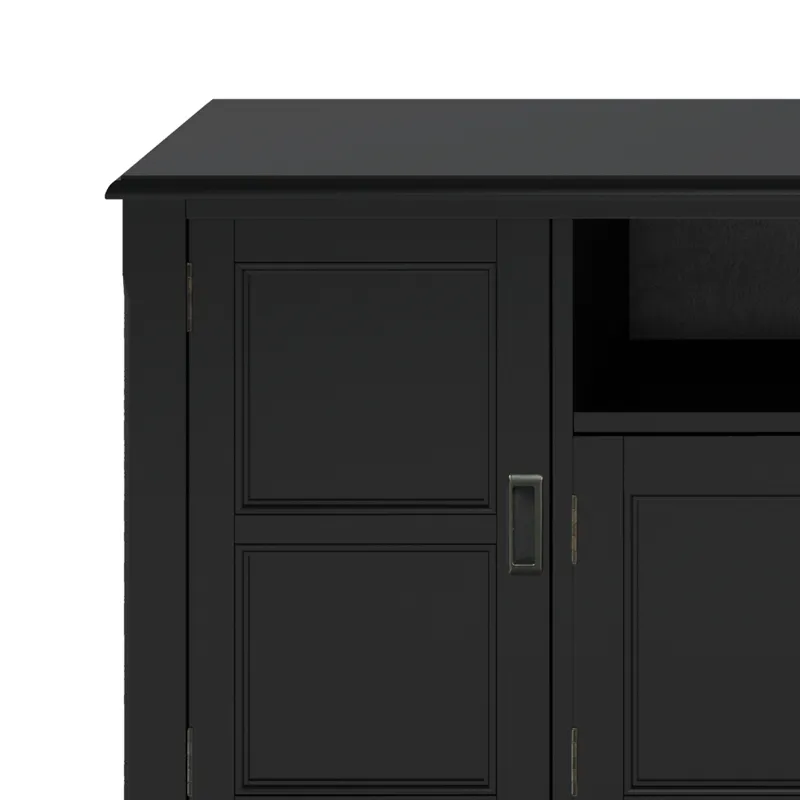 Burlington - 72\" TV Media Stand - Black