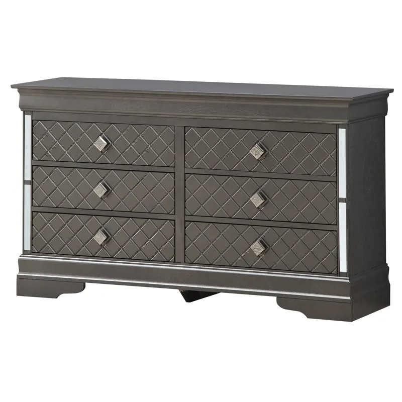 Verona - Dresser - Metalic Black