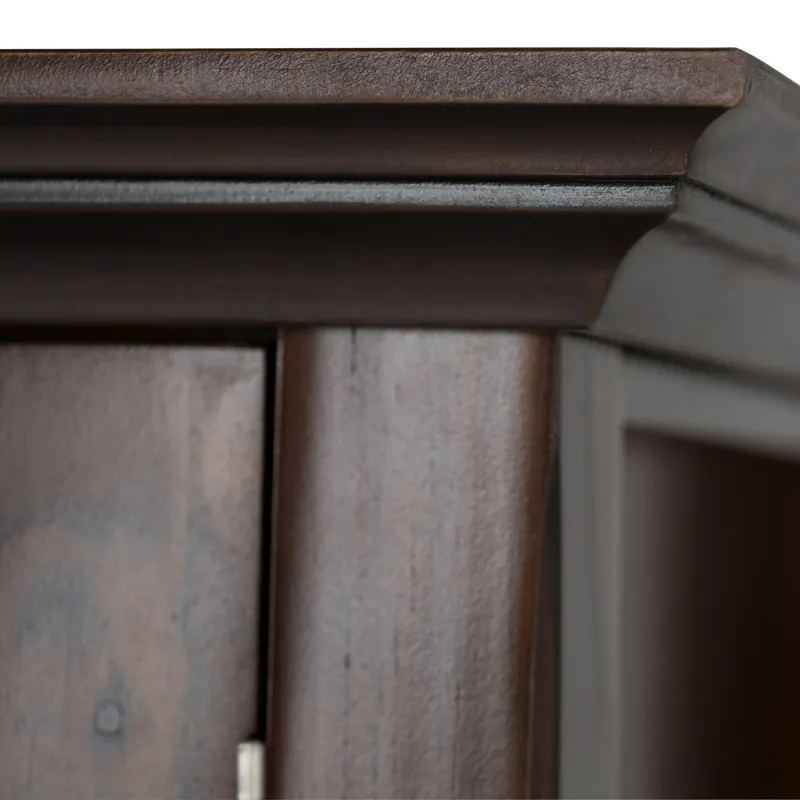 Acadian - Medium Storage Cabinet - Brunette Brown