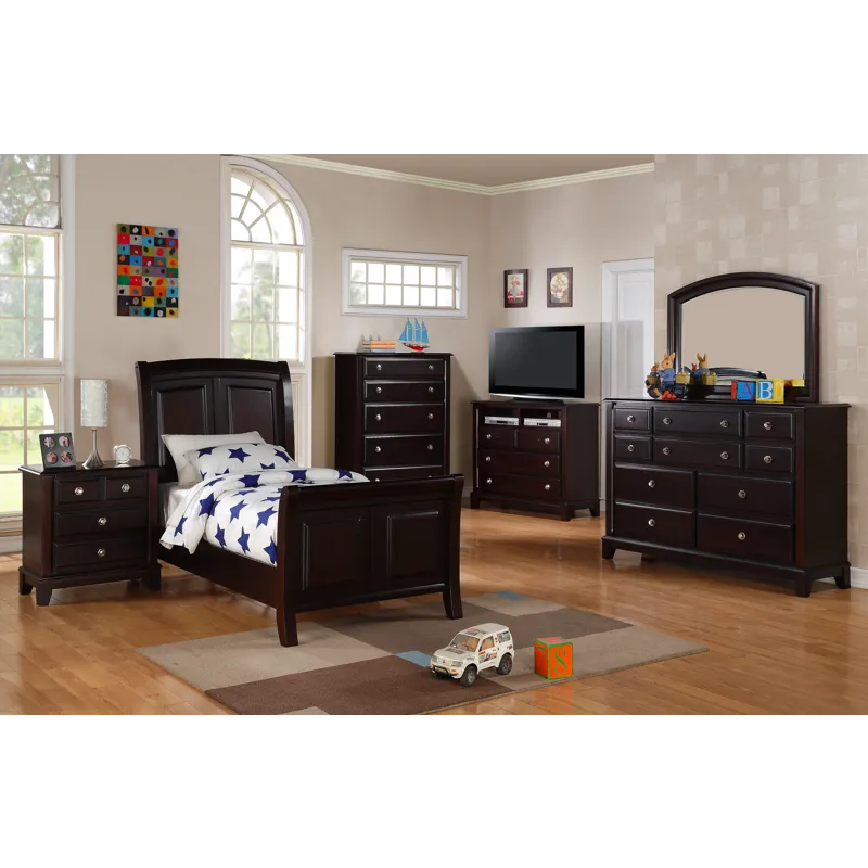Ashford - G9800A-TB Twin  Bed - Cappuccino