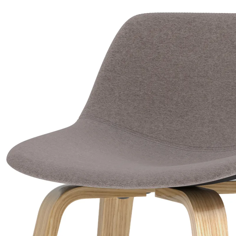 Randolph - Bentwood Counter Height Stool (Set of 2) - Mocha / Light Brown