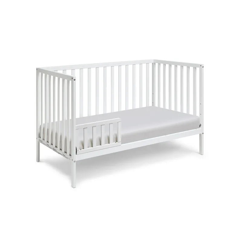Palmer - 3-in-1 Convertible Island Crib - White