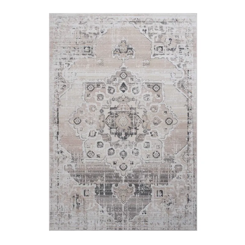 Payas - 2\' x 3\' Medallion Non-Shedding Living Room Bedroom Dining Home Office Stylish And Stain Re
