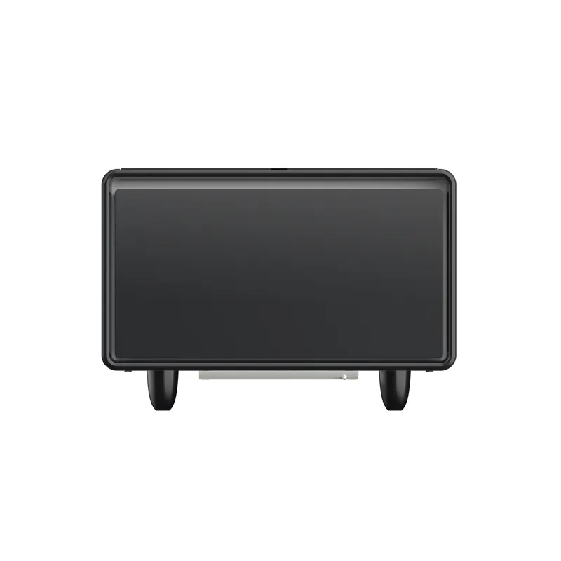 Modern Smart Side Table With Built-In Fridge, Wireless Charging, Temperature Control, Power Socket, 