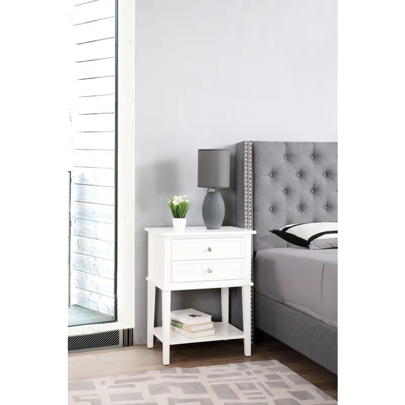 Newton - G068-N Nightstand - White