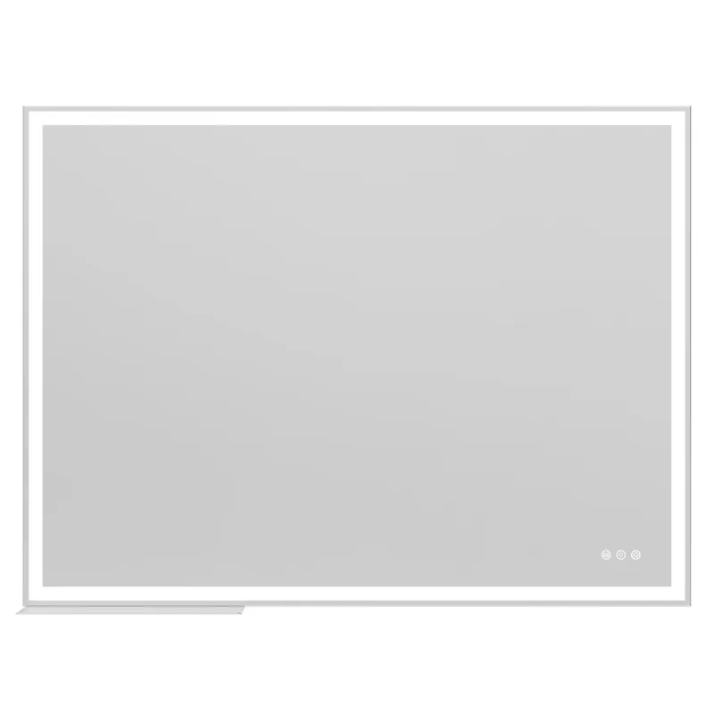 LED Bathroom Vanity Mirror Wall Mounted, Adjustable White / Warm / Natural Lights Anti-Fog Touch Swi