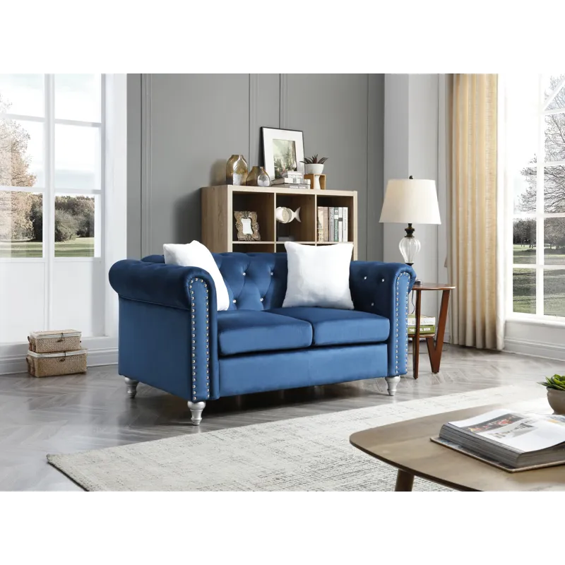 Raisa - G861A-L Loveseat - Navy Blue