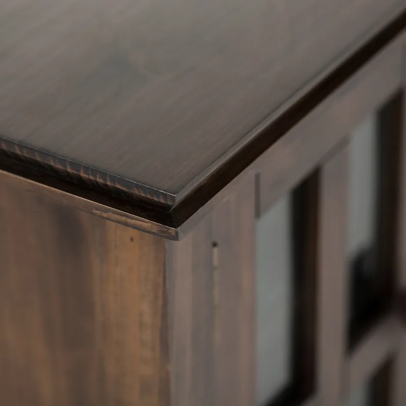 Artisan - 72\" TV Media Stand - Natural Aged Brown