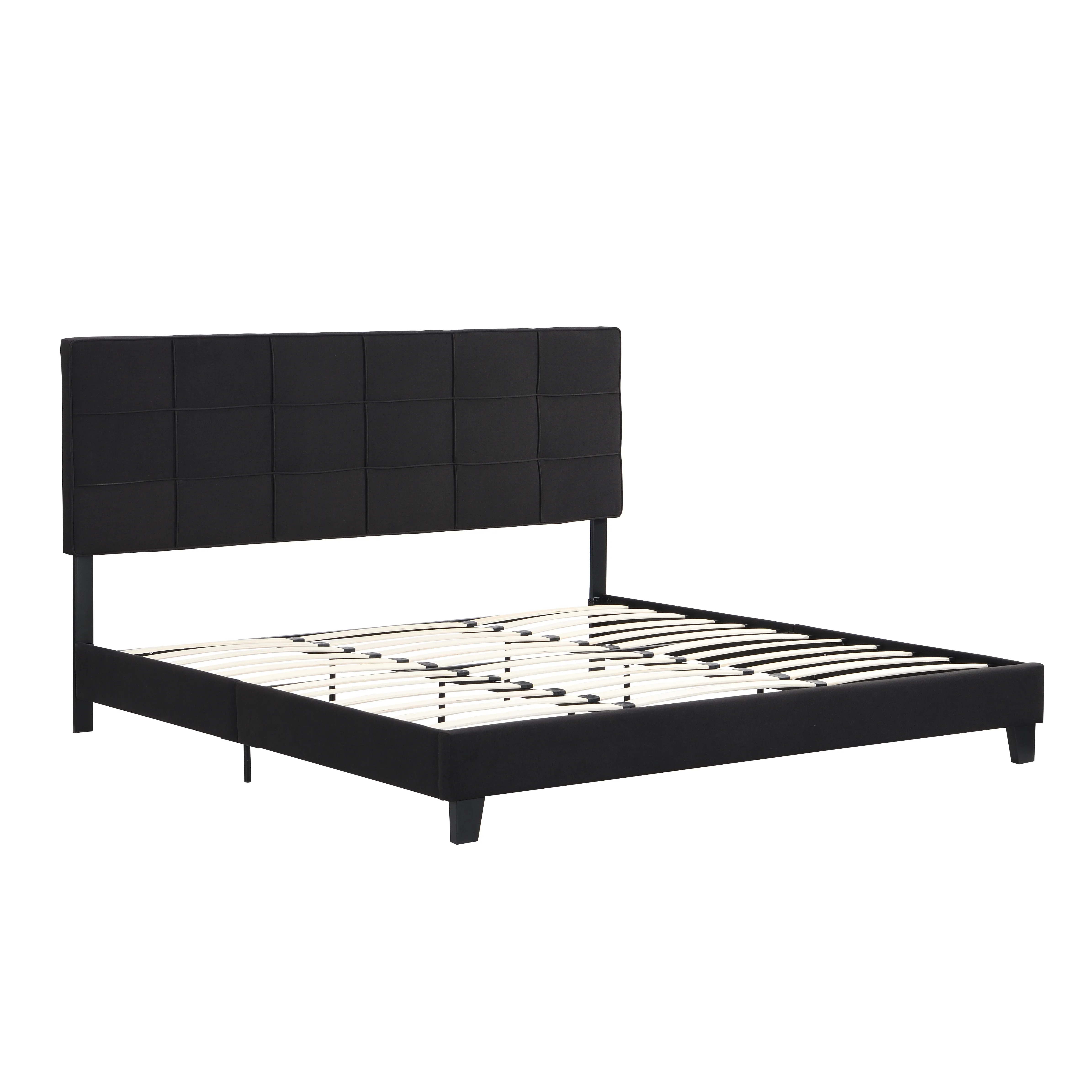 Unavailable: King Size Upholstered Platform Bed Frame With