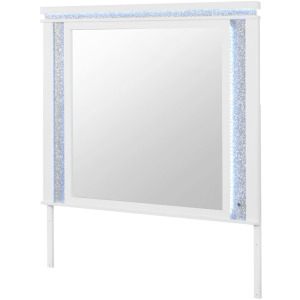 Alina White Mirror w/ LED