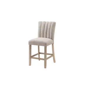 D8685 Beige Bar Stool