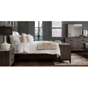 Laura Foil Grey Queen Storage Bed 