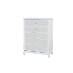 Alina White Chest w/ LED