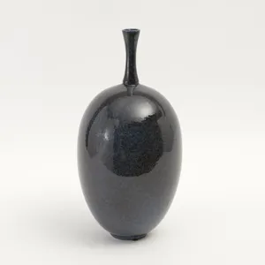 Ovoid Vase-Celestial-Lg