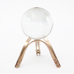 Arch Ball Stand-Brass