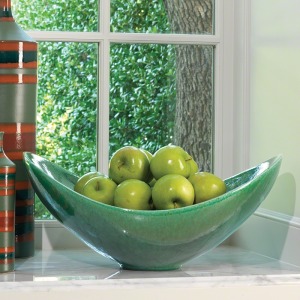 Swoop Bowl-Emerald