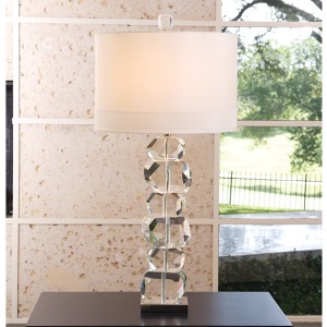 Stacked Gemstone Lamp-Tall