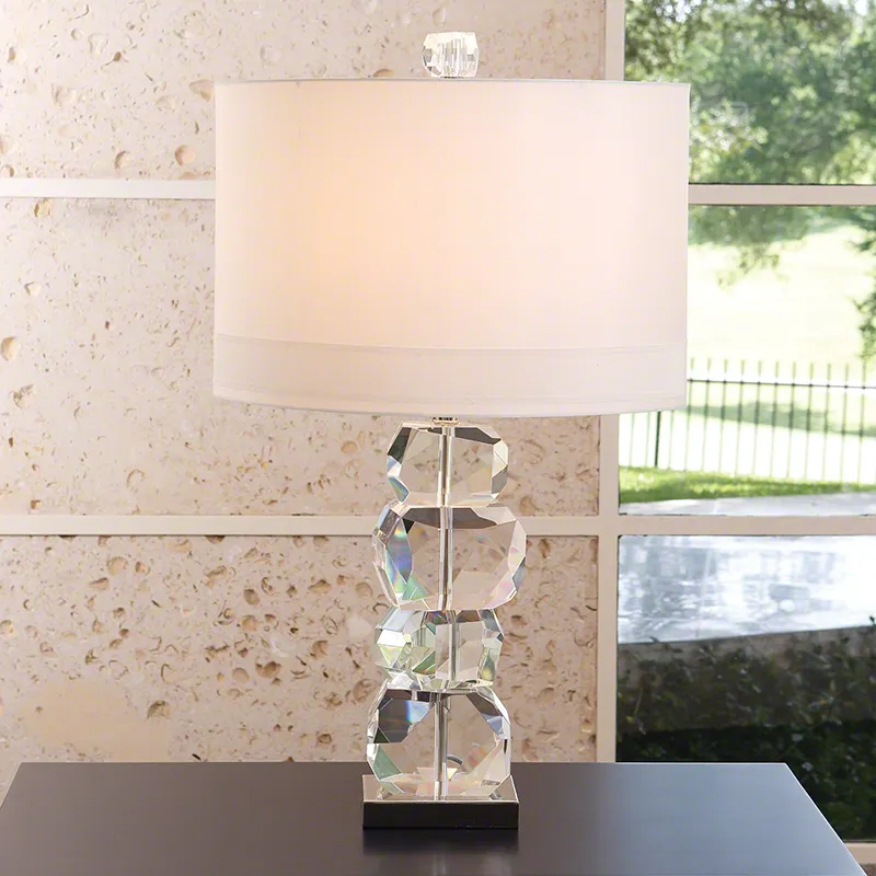 Stacked Gemstone Lamp-Short