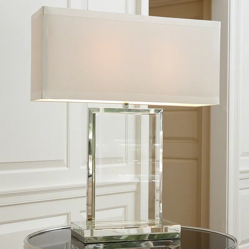 Crystal Slab Lamp