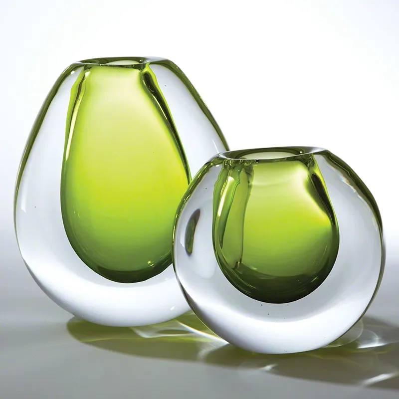 Ice Vase-Limeade-Lg