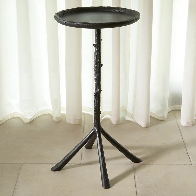 Mini Twig Table-Aged Bronze Finish