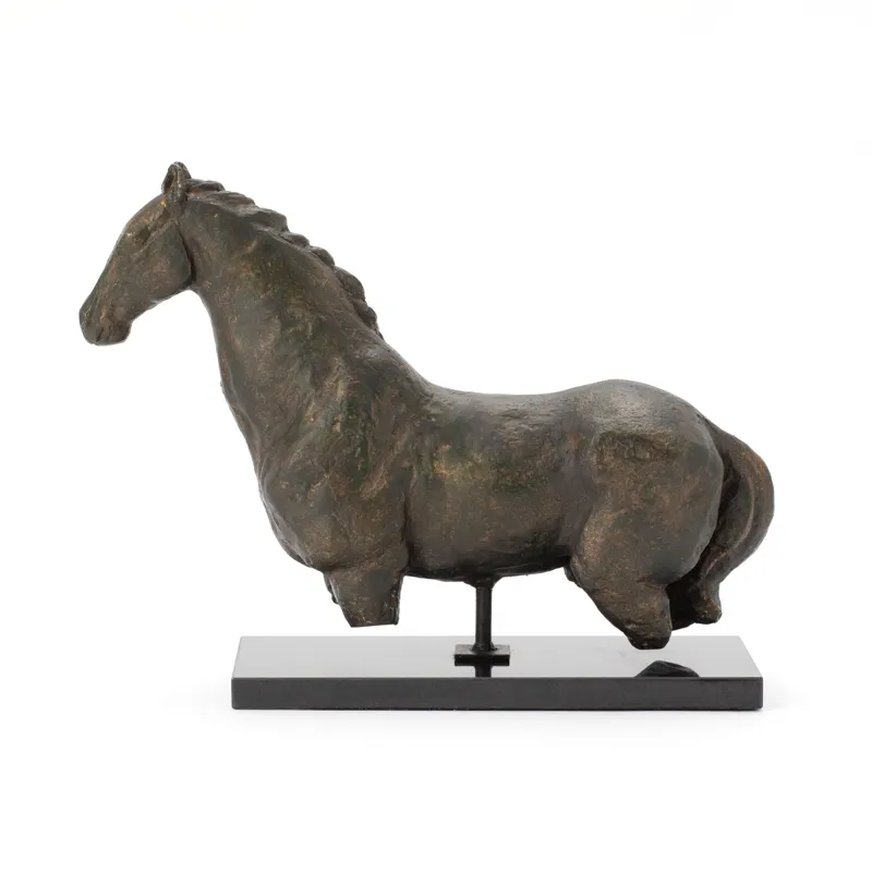 Horse Sculpture-Iron/Granite
