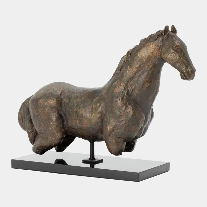 Horse Sculpture-Iron/Granite
