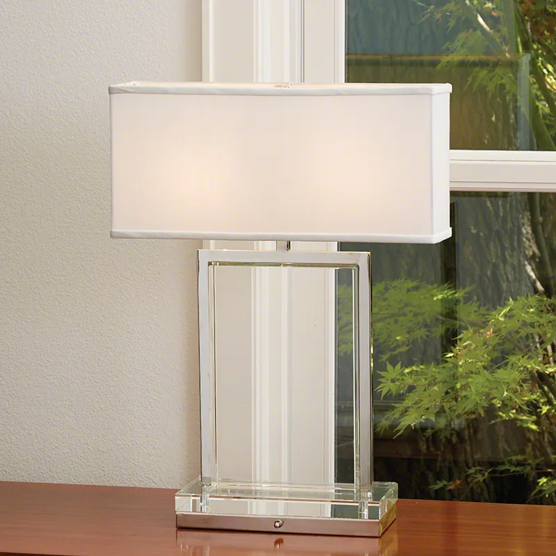 Mini Crystal Slab Lamp