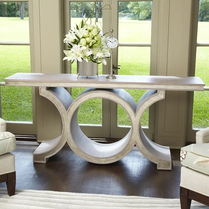 Link Console-Grey/Silver Leaf