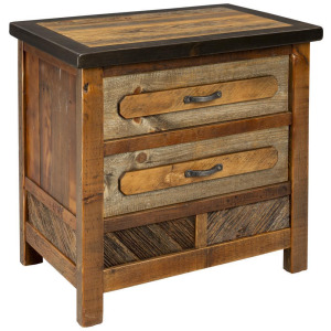Jackson Hole 2 Drawer Nightstand
