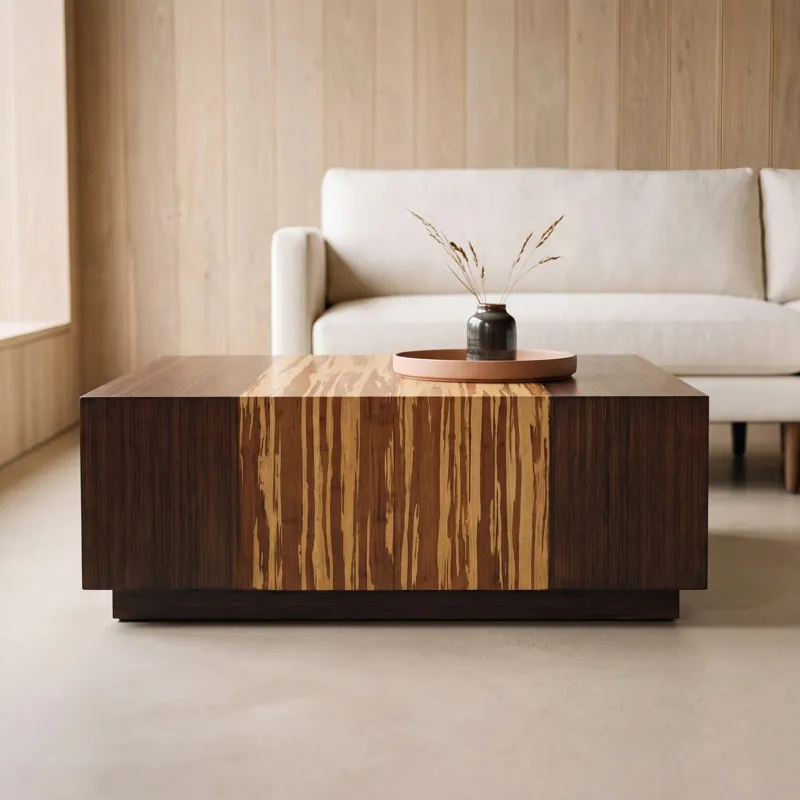Azara Cube Rectangular Coffee Table