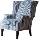 Tight Back Chair with Square Tapered Leg