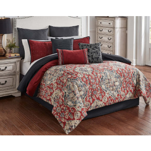 Stewart 10 pc King Comforter Set